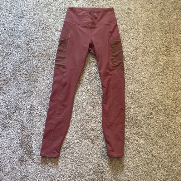 Pants - Burnt Orange Fabletics Leggings